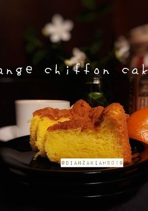 Foto resep Orange Chiffon Cake