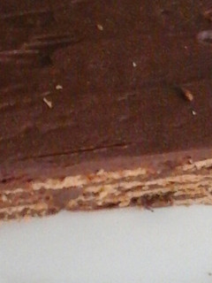 Una foto de Tarta de chocolate y galletas