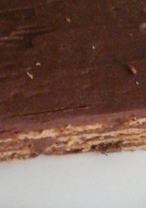 Foto principal de Tarta de chocolate y galletas