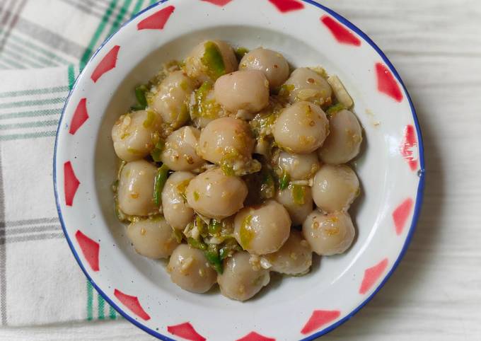 cilok sambal hijau - resepenakbgt.com