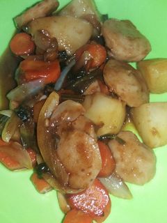 Foto resep Sayur sop saus teriyaki