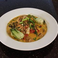 A picture of Asian Butter Poached Cod Fillets.