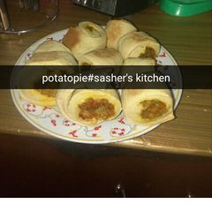 A picture of Potato pie.
