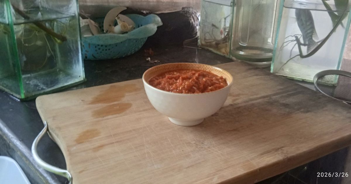Sambal terasi/cabe terasi