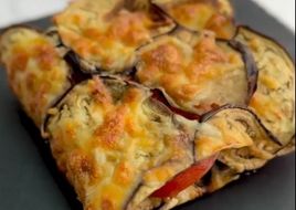 Wrap de vinete cu mozzarella
