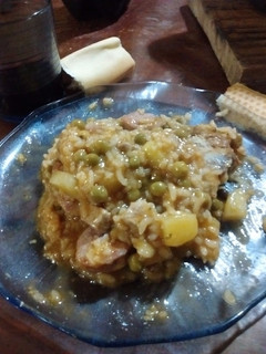 Una foto de Guiso de arroz anti frio