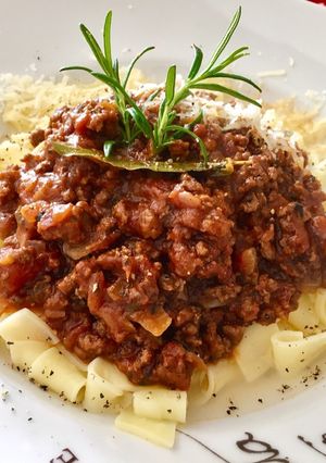 Foto resep Fettuccini Bolognese