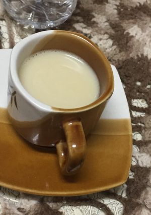 صورة لوصفة قهوه عربي بالحليب من لمساتي