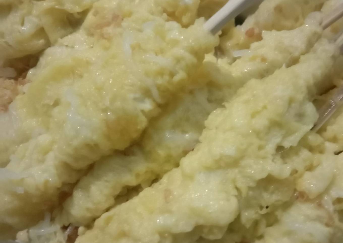 Mie telur gulung