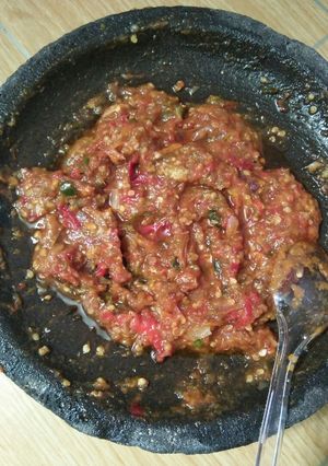 Foto resep Sambel trasi mantuull