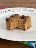 Barras de plátano y garbanzo con chocolate