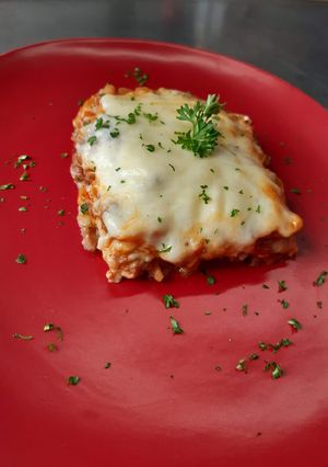 Una foto de Lasagna
