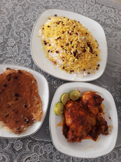 عکسی از دستور زرشک پلو با مرغ مجلسی خوشمزه😋