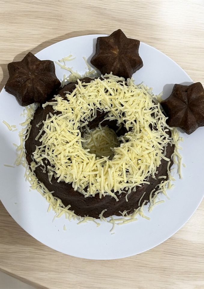 Foto resep Bolu Pisang Coklat Kukus