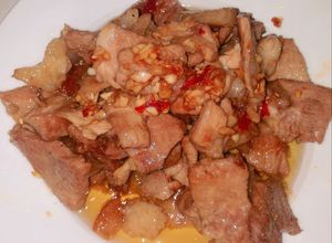 Hình của món Thịt xào chua ngọt đơn giản dễ làm.