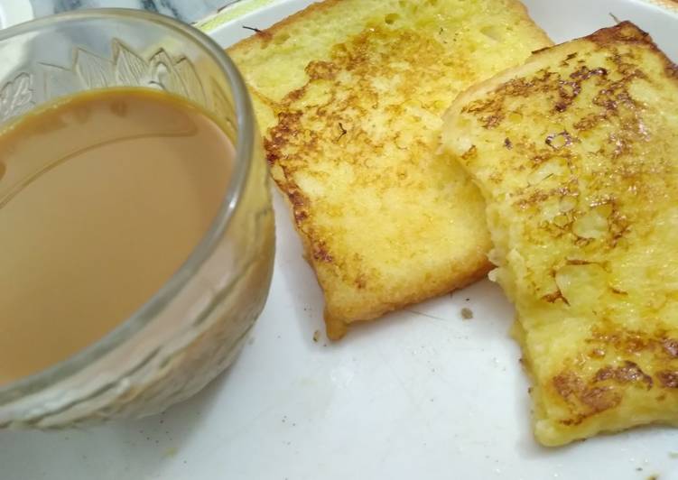 Steps to Make Quick French toast