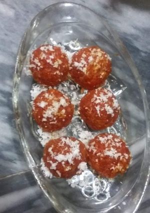 A picture of Gajer ke ladu.
