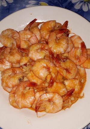 Foto resep Goreng Udang Asam Manis
