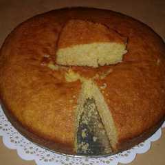 Una foto de Torta de naranja húmeda
