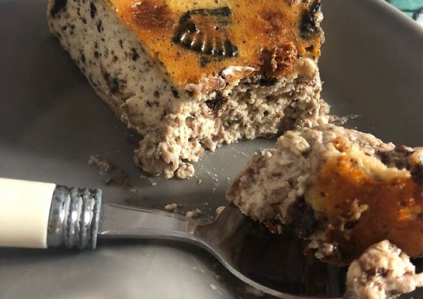 Oreo cheesecake sin gluten