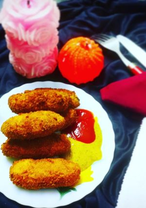 ফিশ ফিঙ্গার(কাতলা) (fish finger recipe in Bengali) রেসিপির প্রধান ছবি
