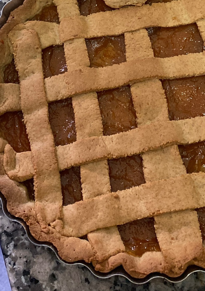 Una foto de Pasta frola integral sin manteca
