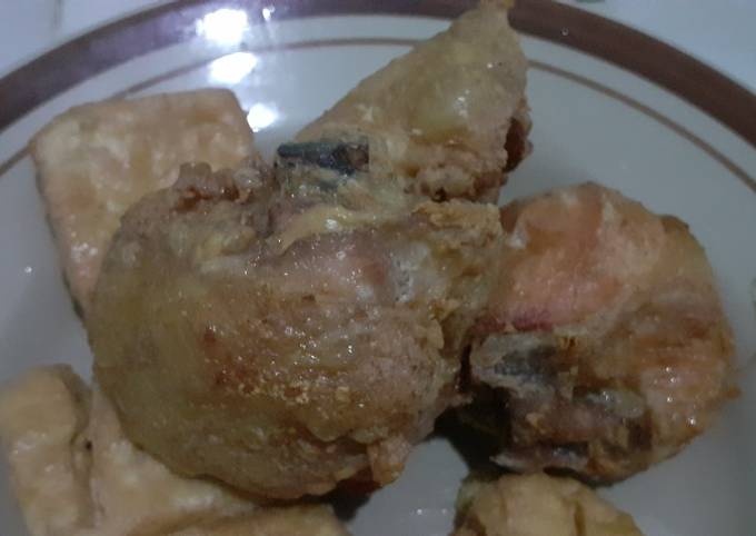 Ayam Goreng Renyah tanpa tepung