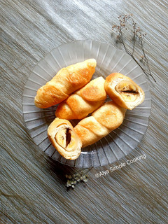 Foto resep Roti Goreng Pisang Coklat Simple
