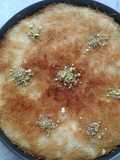 Othmaliyeh Kunafa with Cream