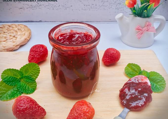 Resep Selai Strawberry Homemade yang Bisa Manjain Lidah