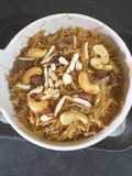 Sweet Vermicelli with Toasted Nuts