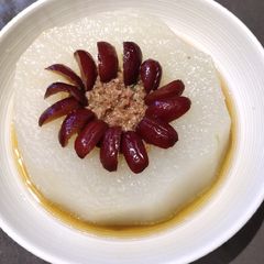 Steamed Winter Melon with Dates A picture of Steamed Winter Melon with Dates.