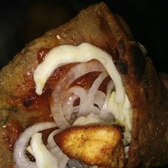 A picture of Veg. Paneer rolls.