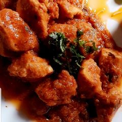 Saucy chicken A picture of Saucy chicken.