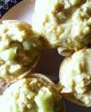 Canastitas de coliflor para celiacos y vegetarianos