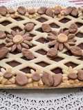Crostata con ricotta e cioccolato