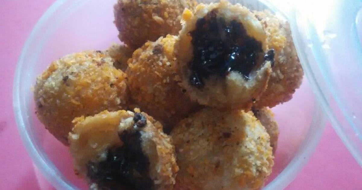 Resep Roti goreng isi coklat oleh alta valentin Cookpad