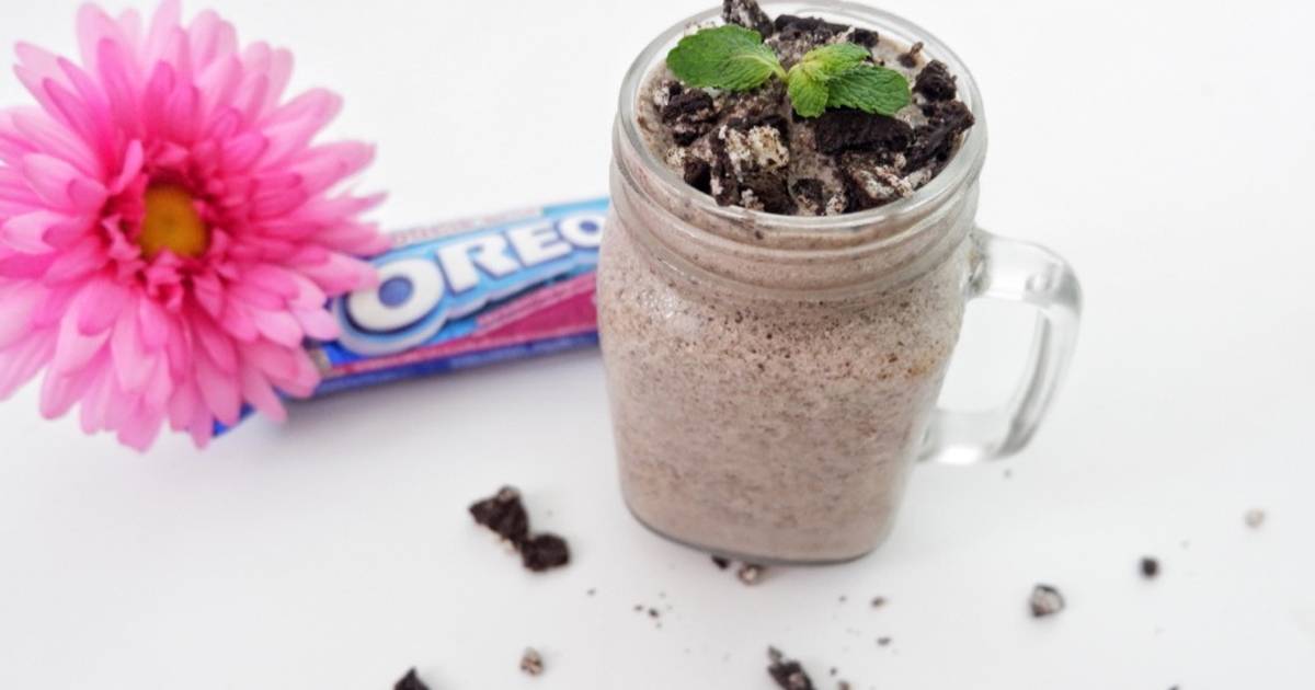 Resep Minuman Oreo Cookies And Cream Enak Dan Mudah Cookpad