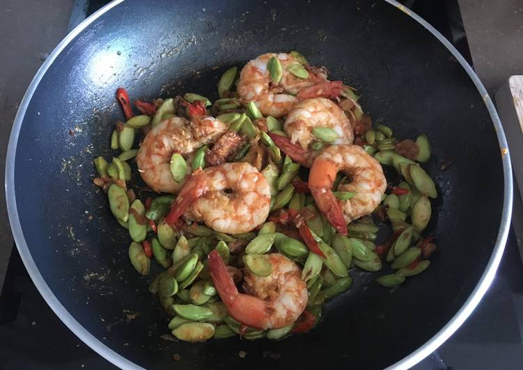 Sambal Goreng Pete Udang