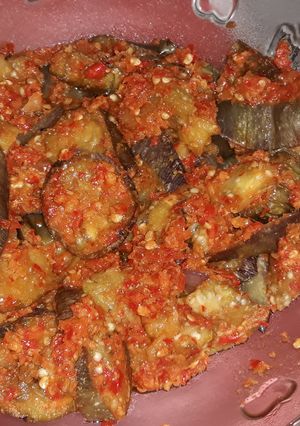 Foto resep Balado Terong Ungu Sederhana