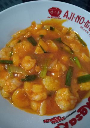 Foto resep Udang saus asam manis