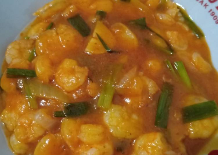 Udang saus asam manis
