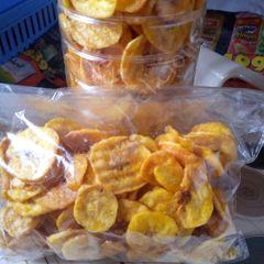 A picture of Unripe Plantain Chips.
