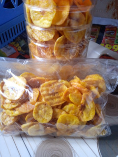 A picture of Unripe Plantain Chips.