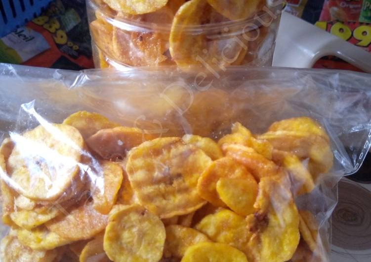 Steps to Make Perfect Unripe Plantain Chips