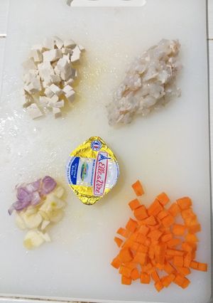 Foto resep Menu Utama MPASI - Sup Udang Tahu