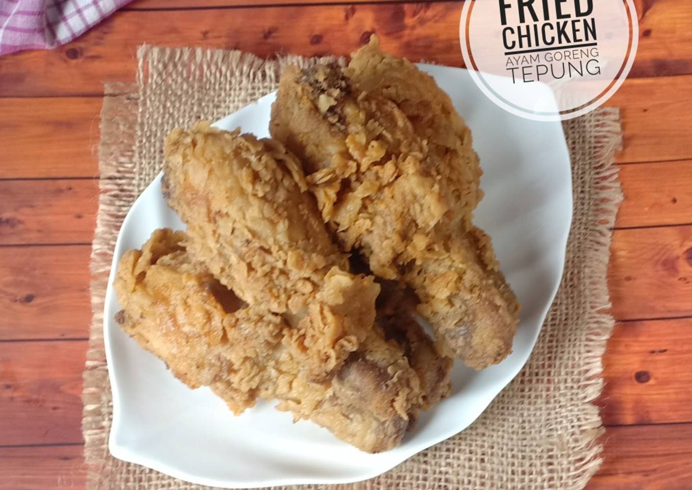 Fried Chicken (Ayam Goreng Tepong)