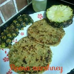 Pineapple paratha A picture of Pineapple paratha.