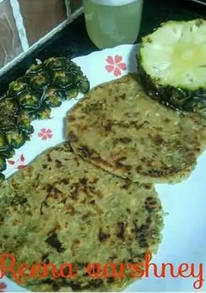 A picture of Pineapple paratha.