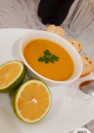 صورة لوصفة شوربة العدس